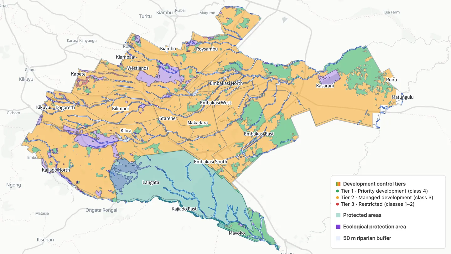 Development Suitability Baseline — Nairobi
